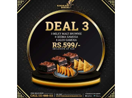 Kababjees Bakers Deal 3 For Rs.599/-
